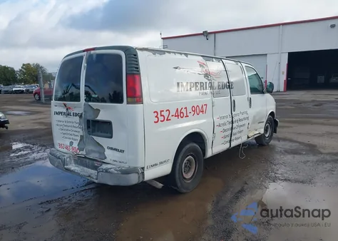 2002 Chevrolet Express z USA, uszkodzony, nr VIN 1GCFG25WX21100442
